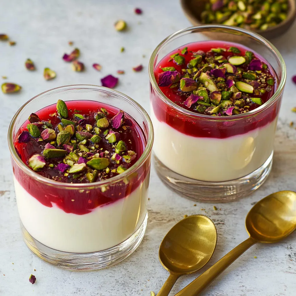 Malabi – Délice crémeux de pudding oriental
