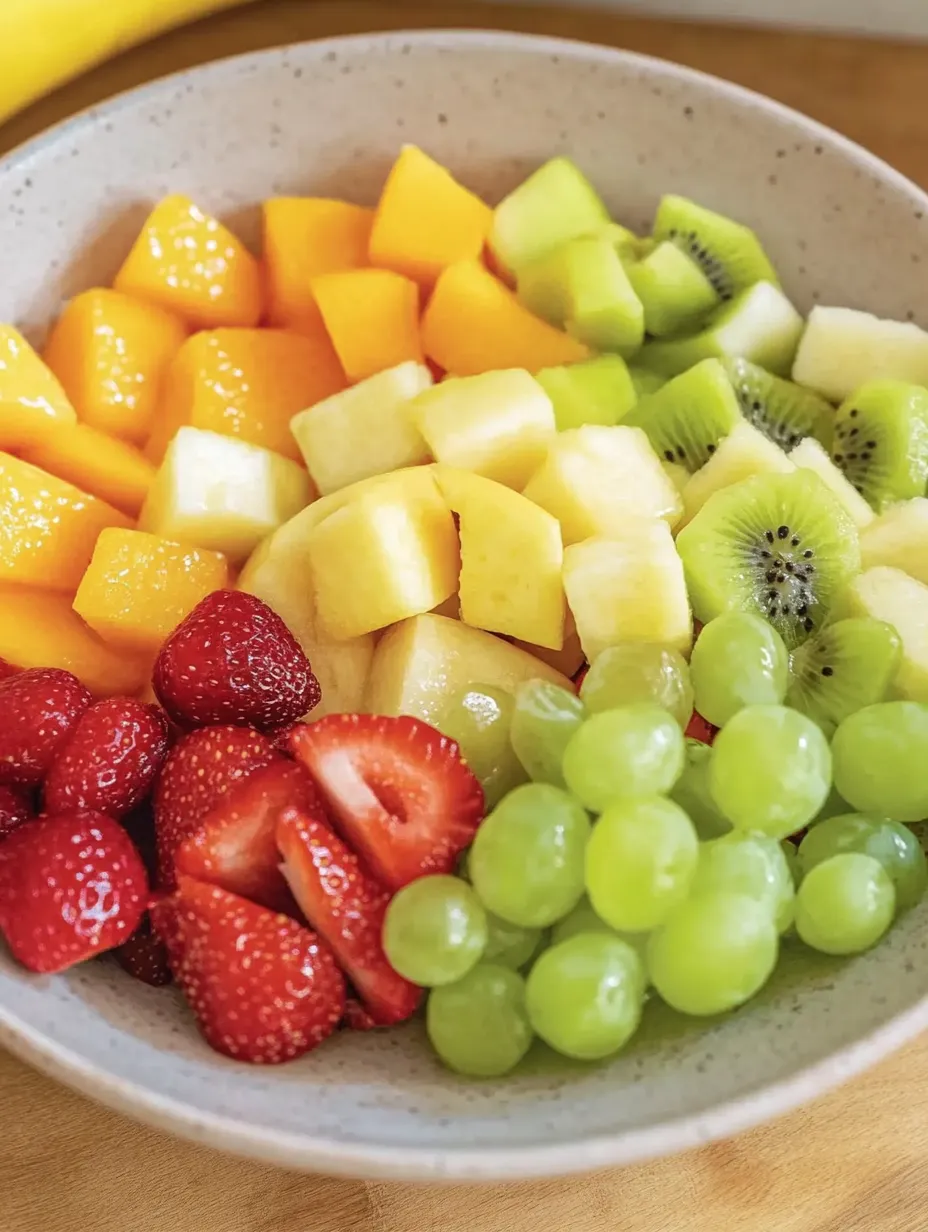 Salade de fruits fraîche – Rapide & facile à préparer soi-même