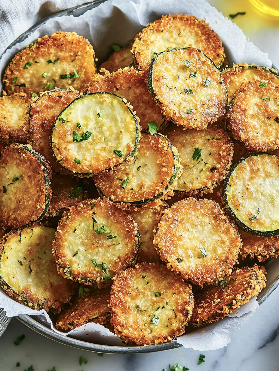Un bol de courgettes frites.