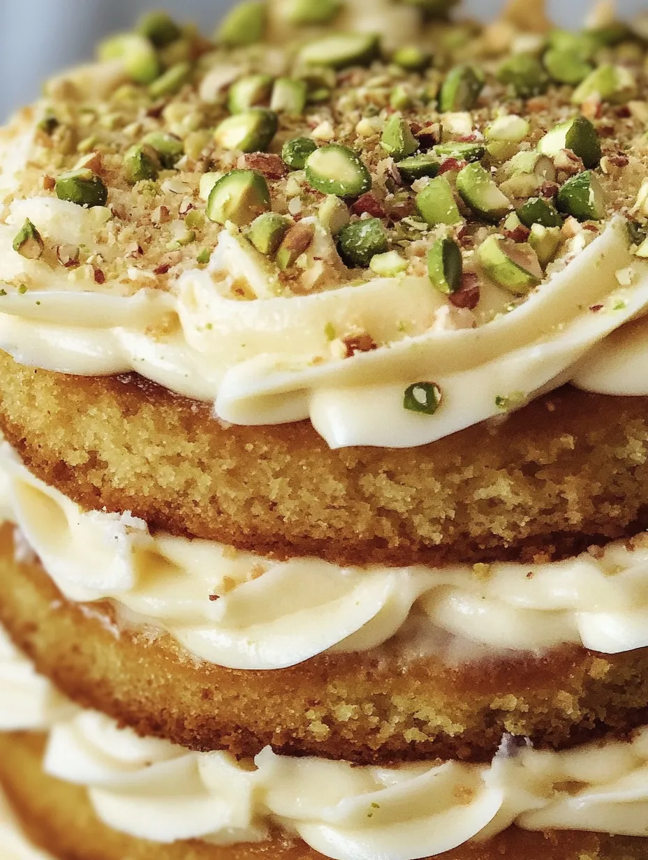 Un gâteau avec glaçage blanc et des amandes dessus.