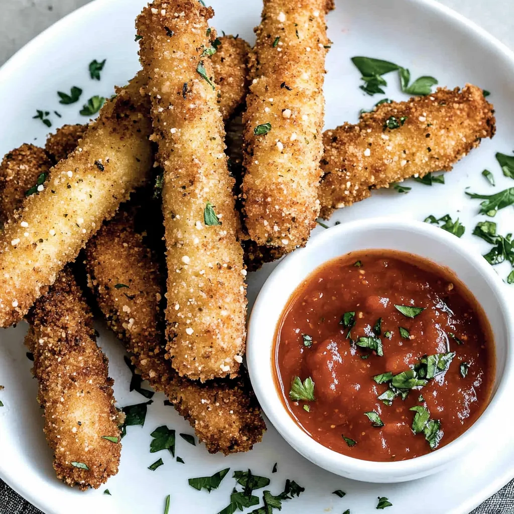 Une assiette de nourriture panée avec une sauce pour tremper.