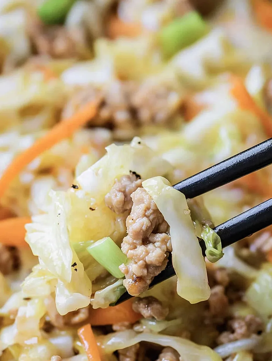 Une fourchette avec de la viande et des légumes dessus.