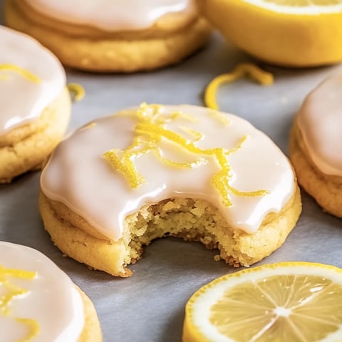 Biscuits fondants au citron